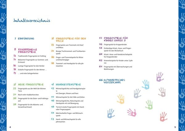 Die schönsten Fingerspiele