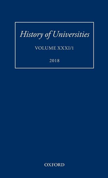 Produktbild: HISTORY OF UNIVERSITIES VOL 31/1 HOU C