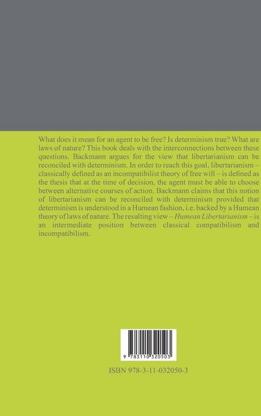 Produktbild: Humean Libertarianism