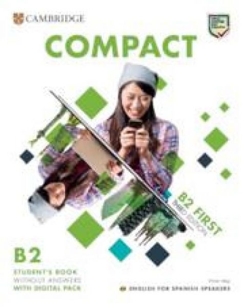 Produktbild: Compact First Students Book without Answers English for Spanish Speakers