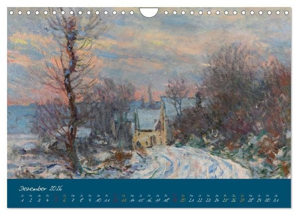 Produktbild: Typisch Monet (Wandkalender 2026 DIN A4 quer), CALVENDO Monatskalender