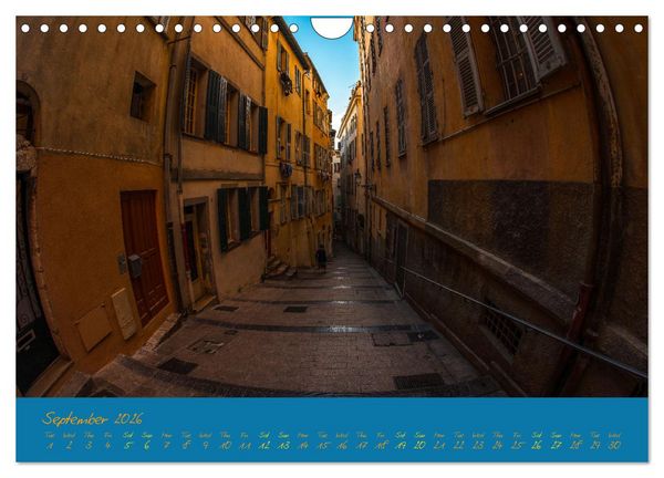 Produktbild: Riviera &ndash; Cote d&rsquo;Azur France and Liguria Italy (Wall Calendar 2026 DIN A4 landscape), CALVENDO 12 Month Wall Calendar