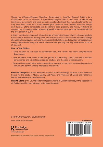 Produktbild: Theory for Ethnomusicology