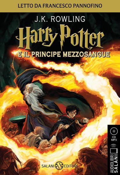 Produktbild: Harry Potter e il Principe Mezzosangue letto da Francesco Pannofino. Audiolibro. CD Audio formato MP3