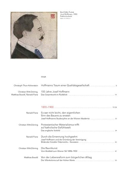 Produktbild: JOSEF HOFFMANN 1870&ndash;1956: Fortschritt durch Sch&ouml;nheit