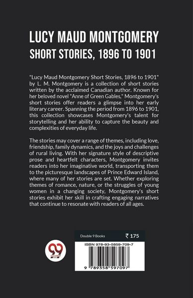 Produktbild: Lucy Maud Montgomery Short Stories, 1896 To 1901