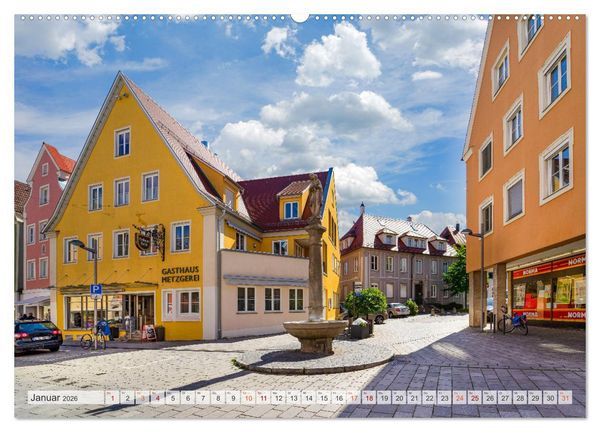 Produktbild: Ellwangen Impressionen (hochwertiger Premium Wandkalender 2026 DIN A2 quer), Kunstdruck in Hochglanz