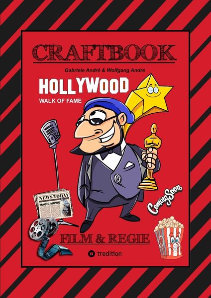 Craftbook - Hollywood Story - Tolle Motive - Film - Genre - Regisseur Raffael - Set - Rätsel - Kniffeliges - Funny Game, Taschenbuch von Gabriele