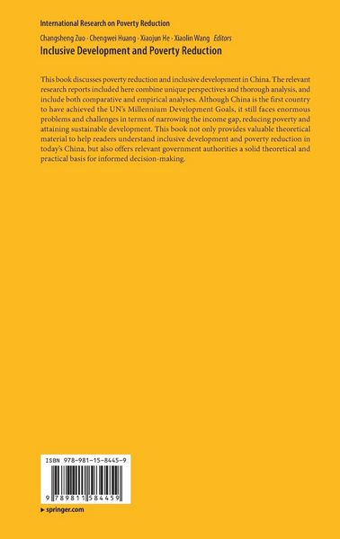 Produktbild: Inclusive Development and Poverty Reduction
