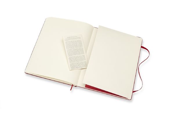 Produktbild: Moleskine Notizbuch, Xlarge, Liniert, Fester Einband, Scharlachrot