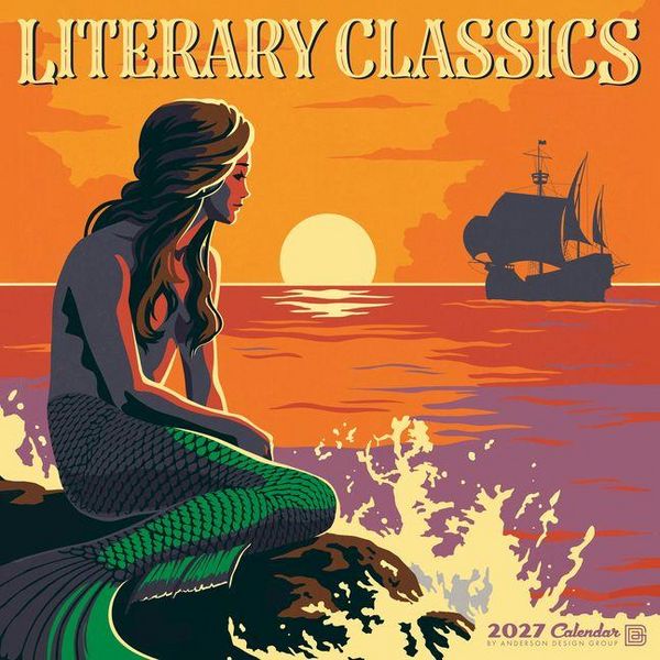 Produktbild: Literary Classics 12 X 12 Wall Calendar