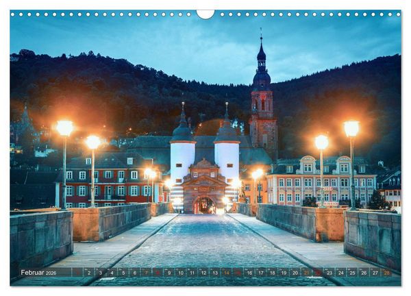 Produktbild: Mein Heidelberg - Unterwegs zwischen Neckar und Altstadt (Wandkalender 2026 DIN A3 quer), CALVENDO Monatskalender