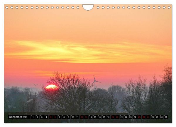 Produktbild: Bensersiel K&uuml;ste und mehr (Wandkalender 2026 DIN A4 quer), CALVENDO Monatskalender