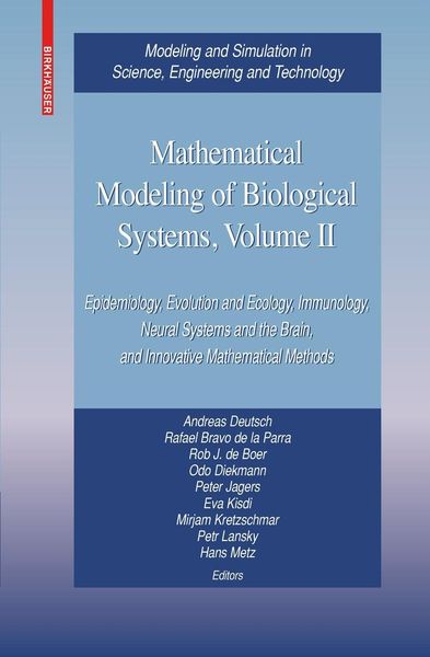 Produktbild: Mathematical Modeling of Biological Systems, Volume II