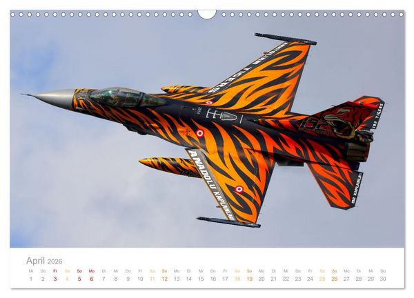 Produktbild: VIPER ACTION - F-16 FIGHTING FALCON (Wandkalender 2026 DIN A3 quer), CALVENDO Monatskalender