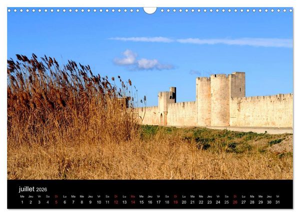 Produktbild: Occitanie (Calendrier mural 2026 DIN A3 vertical), CALVENDO calendrier mensuel