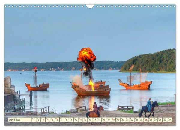 Produktbild: INSEL R&Uuml;GEN - HIDDENSEE. Du bist so sch&ouml;n. (Wandkalender 2026 DIN A3 quer), CALVENDO Monatskalender
