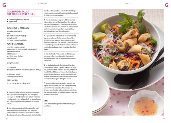 Produktbild: Partyrezepte von A - Z