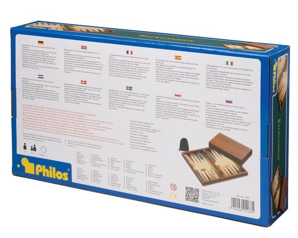 Produktbild: Backgammon Andros, medium, Magnetverschluss