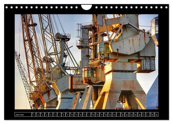 Produktbild: Rund um den Hamburger Hafen (Wandkalender 2026 DIN A4 quer), CALVENDO Monatskalender