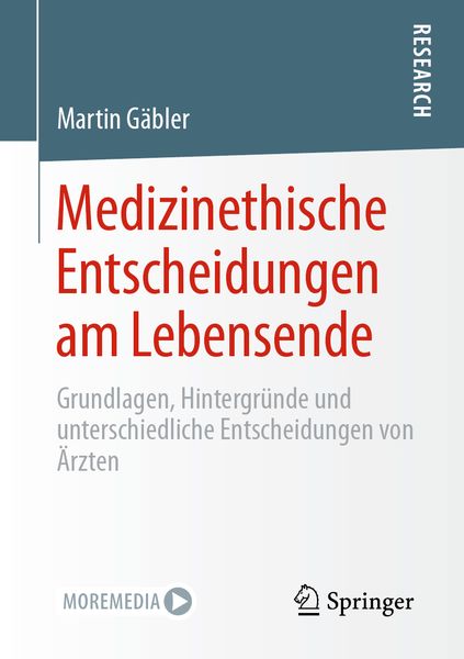 Produktbild: Medizinethische Entscheidungen am Lebensende