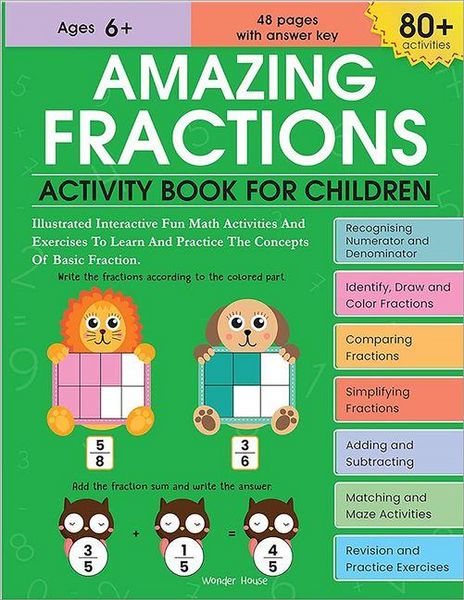 Produktbild: Amazing Fractions Activity Book