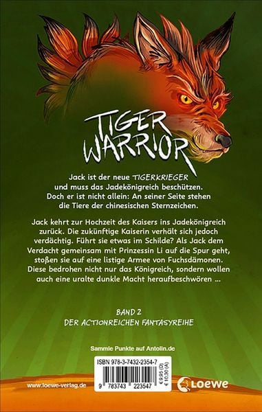 Produktbild: Tiger Warrior (Band 2) - Die Rache der Fuchsd&auml;monen