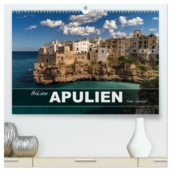 Produktbild: Italien - Apulien (hochwertiger Premium Wandkalender 2026 DIN A2 quer), Kunstdruck in Hochglanz