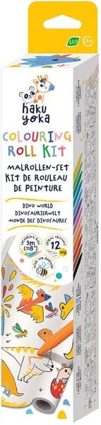 Produktbild: Avenir - Haku Yoka - Wachsmalkreiden-Set Dinosaurierwelt