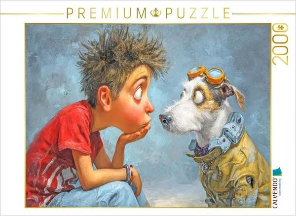 CALVENDO Puzzle Amüsante Karikaturen | 2000 Teile Lege-Größe 90 × 67 cm Foto-Puzzle für glückliche Stunden