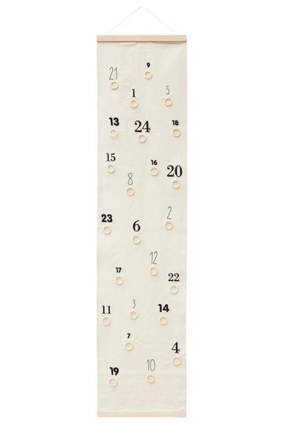 Produktbild: Stickpackung Vorgezeichnet, Adventskalender Zahlen