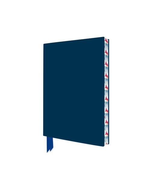 Exquisit Notizbuch DIN A6: Farbe Metallic Blau