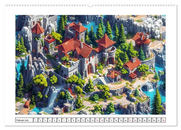 Produktbild: Mit den Augen spazieren gehen (hochwertiger Premium Wandkalender 2026 DIN A2 quer), Kunstdruck in Hochglanz