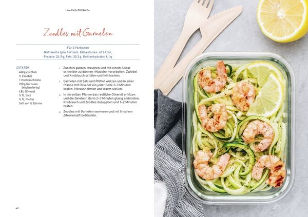 Produktbild: Low-Carb-Blitzküche