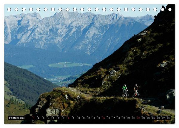 Produktbild: Mountainbike Spirit 2026 (Tischkalender 2026 DIN A5 quer), CALVENDO Monatskalender