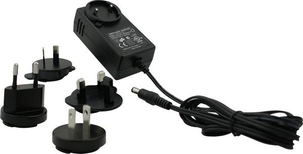 Produktbild: HN Power HNP42I-240 Steckernetzteil, Festspannung 24 V/DC 1.75 A 42 W mit USA-Adapter, mit Europa-Adapter, mit Australien-Adapter, mit UK-Adapter