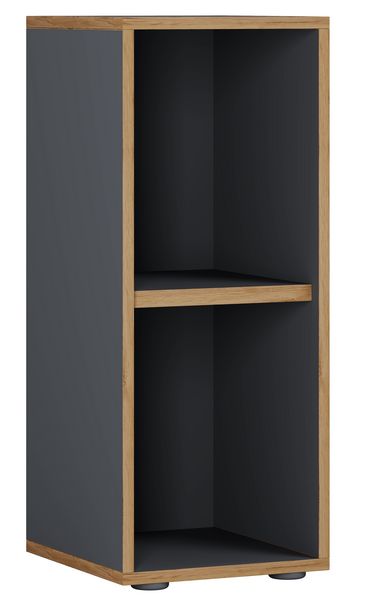 Holz Büro Regal Bücher Ordner Aktenregal Salia 2f