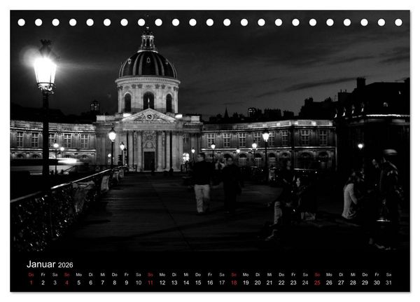 Produktbild: BLACK 'N WHITE (Tischkalender 2026 DIN A5 quer), CALVENDO Monatskalender