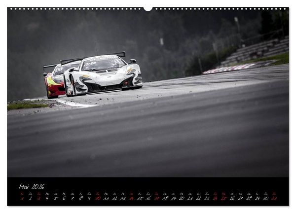 Produktbild: EMOTIONS ON THE GRID - Blancpain Endurance Series N&uuml;rburgring (Wandkalender 2026 DIN A2 quer), CALVENDO Monatskalender