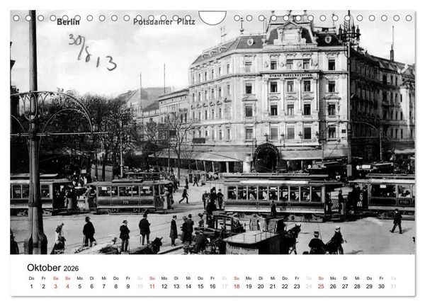 Produktbild: Gr&uuml;&szlig;e aus dem alten Berlin (Wandkalender 2026 DIN A4 quer), CALVENDO Monatskalender