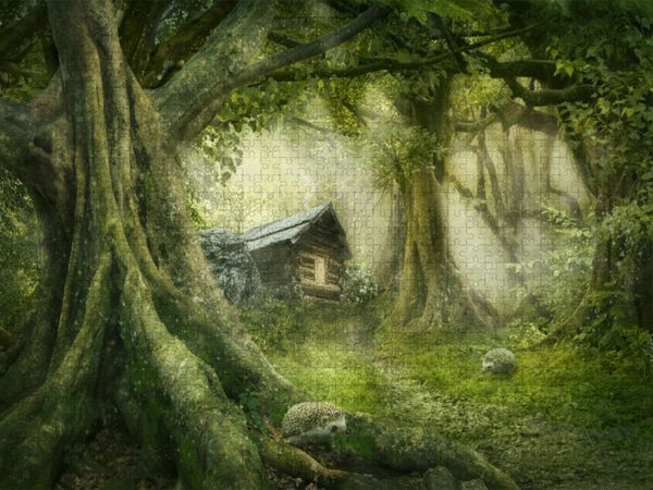 Produktbild: CALVENDO Puzzle Ein Motiv aus dem Kalender Vom Zauber der Einsamkeit | 1000 Teile Lege-Gr&ouml;&szlig;e 64x48cm Foto-Puzzle f&uuml;r gl&uuml;ckliche Stunden