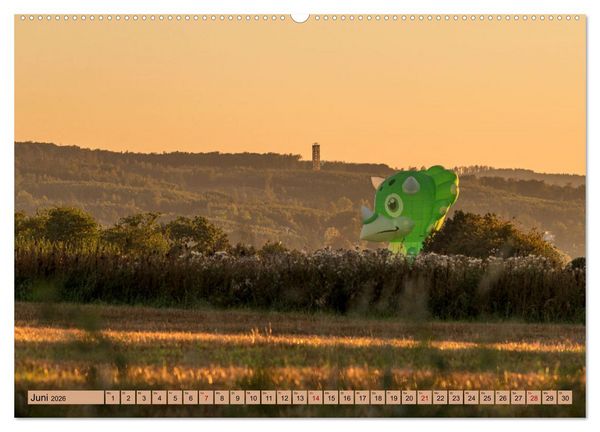 Produktbild: Montgolfiade der Ballone im Sauerland (hochwertiger Premium Wandkalender 2026 DIN A2 quer), Kunstdruck in Hochglanz