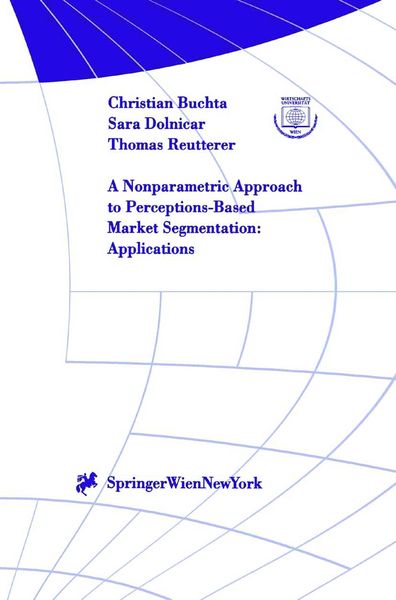 Produktbild: A Nonparametric Approach to Perceptions-Based Market Segmentation: Applications