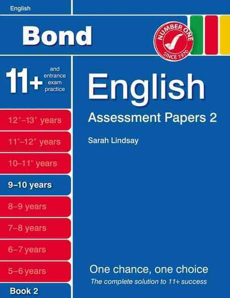 Produktbild: Bond, J: Bond Assessment Papers English 9-10 Yrs Book 2