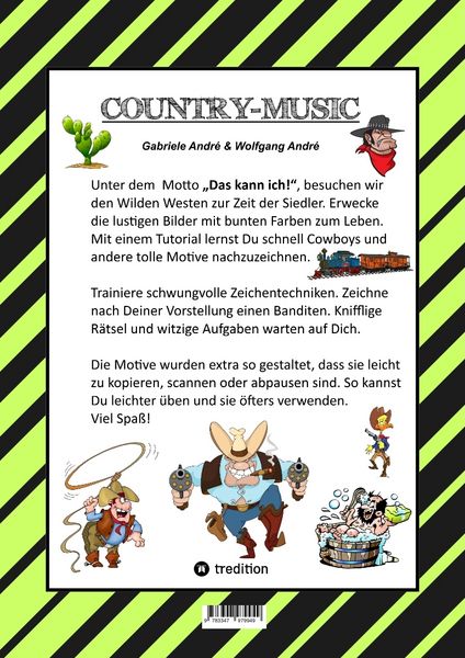 Produktbild: Craftbook - 100 Seiten Wilder Westen - Country Music - Cowboys & Cowgirls - Banditen - Indianer - Saloon - Pferde - Knifflige R&auml;tsel - Ausgaben