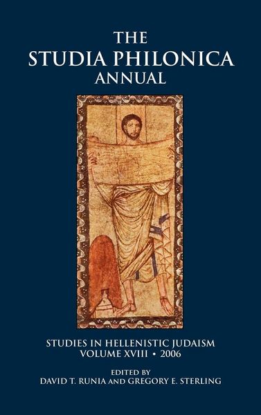 Produktbild: Studia Philonica Annual, XVIII, 2006