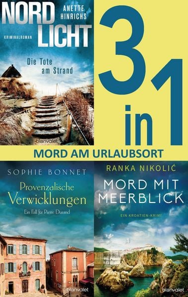 Produktbild: Mord am Urlaubsort: - Nordlicht - Die Tote am Strand / Provenzalische Verwicklungen / Mord mit Meerblick (3in1-Bundle)