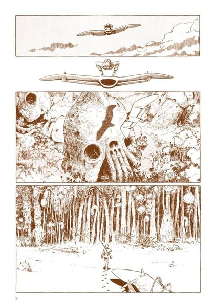 Produktbild: Nausica&auml; aus dem Tal der Winde, Doppelband-Edition B&auml;nde 1-4 im Schuber