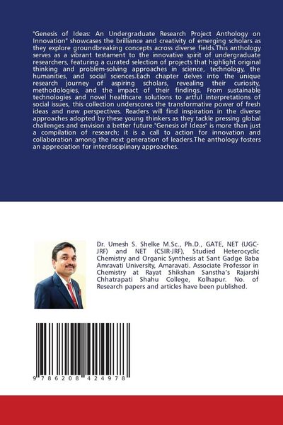Produktbild: Genesis Of Ideas:An Undergraduate Research Anthology On Innovation