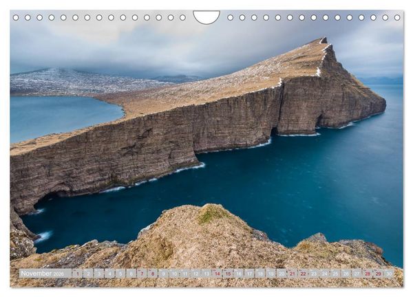 Produktbild: Traumlandschaft im Nordatlantik. F&auml;r&ouml;er Inseln (Wandkalender 2026 DIN A4 quer), CALVENDO Monatskalender